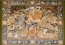 Buddhist mural