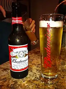 American Budweiser sold in the United States