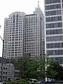 Buhl Building, in the shadow of the Penobscot Building