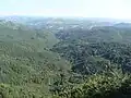 Bulgarka Nature Park - view from peak Bulgarka