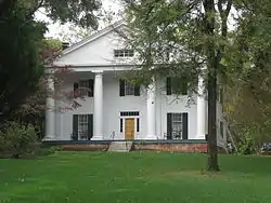 Bulloch Hall,  the antebellum home of the South, is where Mittie grew up and was married.