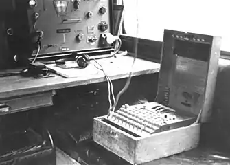 Enigma cypher machine of the 7th Panzer Division, Eastern Front, 1941