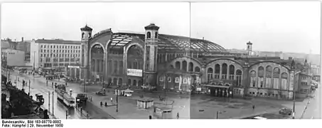 Ruin of the Stettiner Bahnhof, 1950.