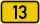 Bundesstraße 13 number.svg