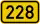 Bundesstraße 228 number.svg