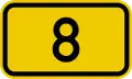 Bundesstraße 8 number.svg