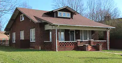 Old Clyde Haws House, 108 Oak Grove Avenue, built 1933