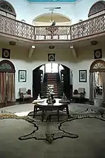 Inside view of the palace of Burdwan Maharaja