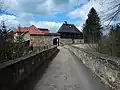 Hohenrechberg Castle, Outer Bridge and Bailey