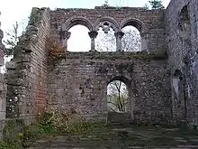 Palas and window arcades (Fensterarkaden)