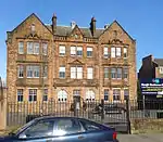 King Street, Burgh Primary School With Boundary Walls, Railings And Gatepiers