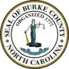 Official seal of Burke County