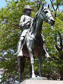 Major-General Ambrose E. Burnside (1887), Burnside Park, Providence, Rhode Island.