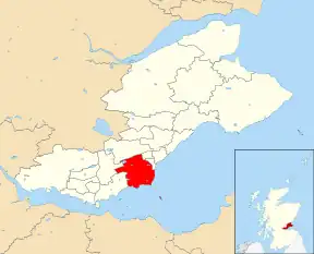 Location of the ward