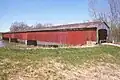 Medora Covered Bridge, Jackson County, Indiana. This is the longest covered bridge in Indiana.