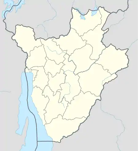 Commune of Nyanza-Lac is located in Burundi