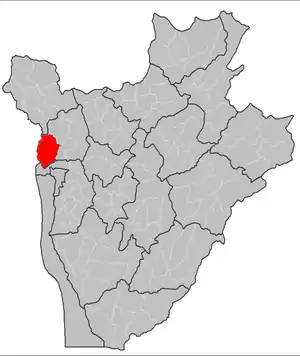 Commune of Gihanga in Burundi