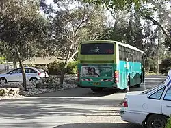 Egged Ta'avura bus route 376 at Tze'elim