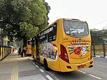 Image 17School buses for Jakartan students, free to ride as long as one is wearing school uniform. (from Jakarta)