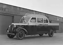 Image 1841937 Chevrolet bodied by Anco in Trondheim with an open cargo area integrated with the body (from Bruck (vehicle))