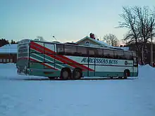 Image 10014.5-metre 1991 Delta Star 501 on Volvo B10M with cantilever tail lift (from Bruck (vehicle))