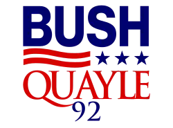 Bush–Quayle campaign logo