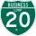 Business Interstate 20-K marker