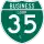 Business Interstate 35-L marker