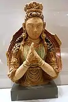 Statue from Shikshin Temple, Nakshatra Cave, 5th-6th century CE