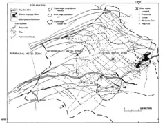 Mineral zones