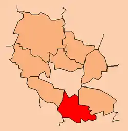 Location within the county