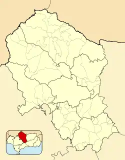 Fuente Palmera is located in Province of Córdoba (Spain)