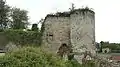 A view of the castle ruins.