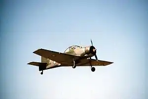 A No. 4 Forward Air Control Flight Winjeel in 1980