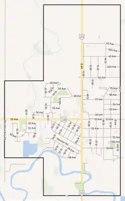 Town boundaries