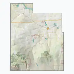 Rural Municipality of Maple Creek No. 111 is located in Maple Creek No. 111