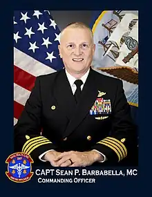 Captain Sean P. Barbabella assume command of Naval Health Clinic Cherry Point in May, 2023.