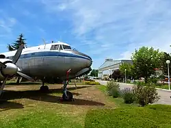 Panorama of the Cuatro Vientos Air Museum.