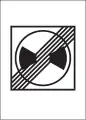 4.19 (deprecated) End of parking area with parking disc (see also Parking markings)