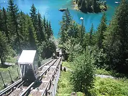 Caumasee-Lift from Flims