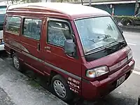 Second facelift CMC Verica 1200 van