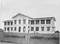 Train station building in Medan