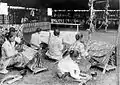 Women doing batik