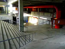 Stairs in Cal Poly's Arch. building