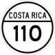 National Secondary Route 110 shield}}