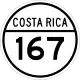 National Secondary Route 167 shield}}