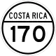 National Secondary Route 170 shield}}