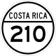 National Secondary Route 210 shield}}