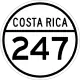 National Secondary Route 247 shield}}