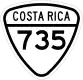 National Tertiary Route 735 shield}}